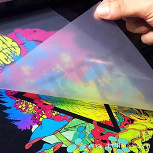 Hot Peeling Film plastisol heat transfer t-shirt printing sticker dtf film Manufactory